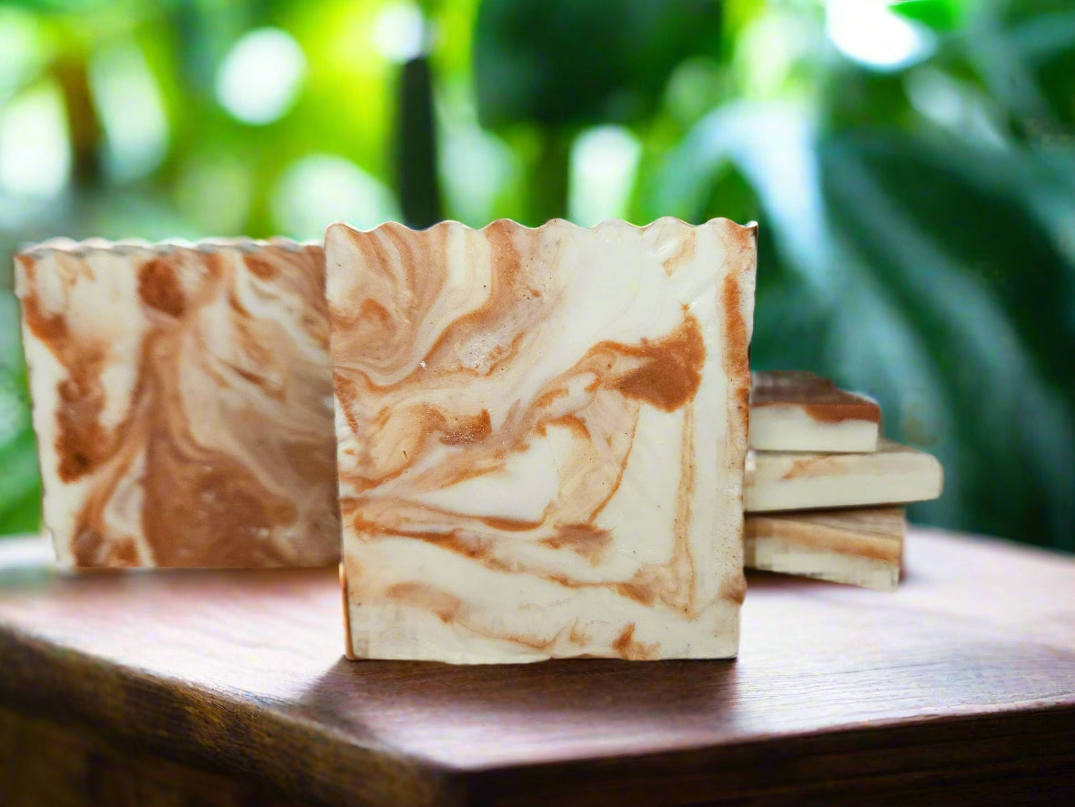 Sandalwood Rhapsody | Goat Milk Soap Bar 50g