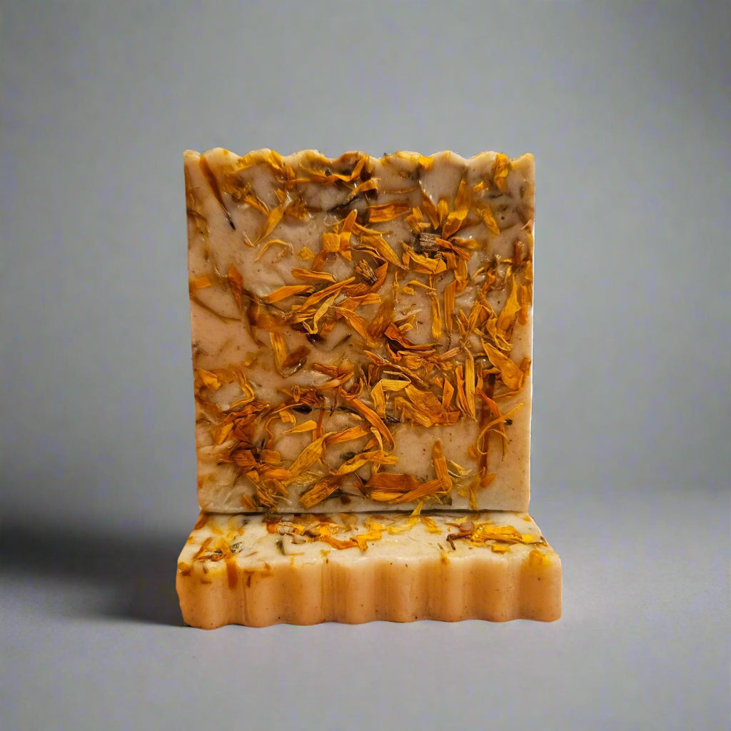 Calm & Glow | Goat Milk Soap Bar 50g | Suitable for sensitive skin