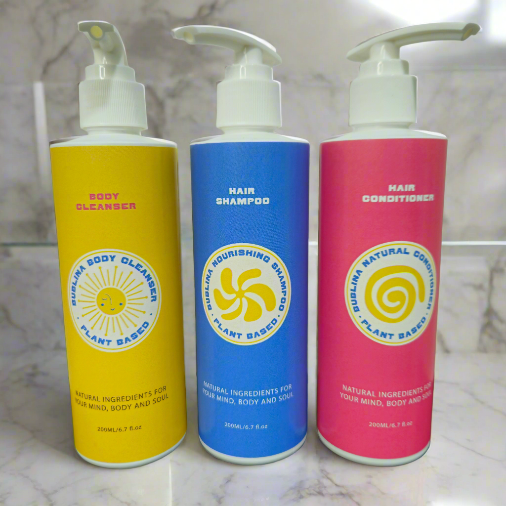 Plant-Based Shampoo and Conditioner 2x200ml