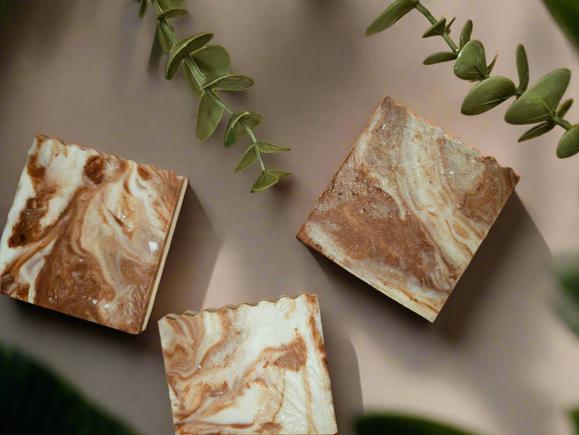 Sandalwood Rhapsody | Goat Milk Soap Bar 50g