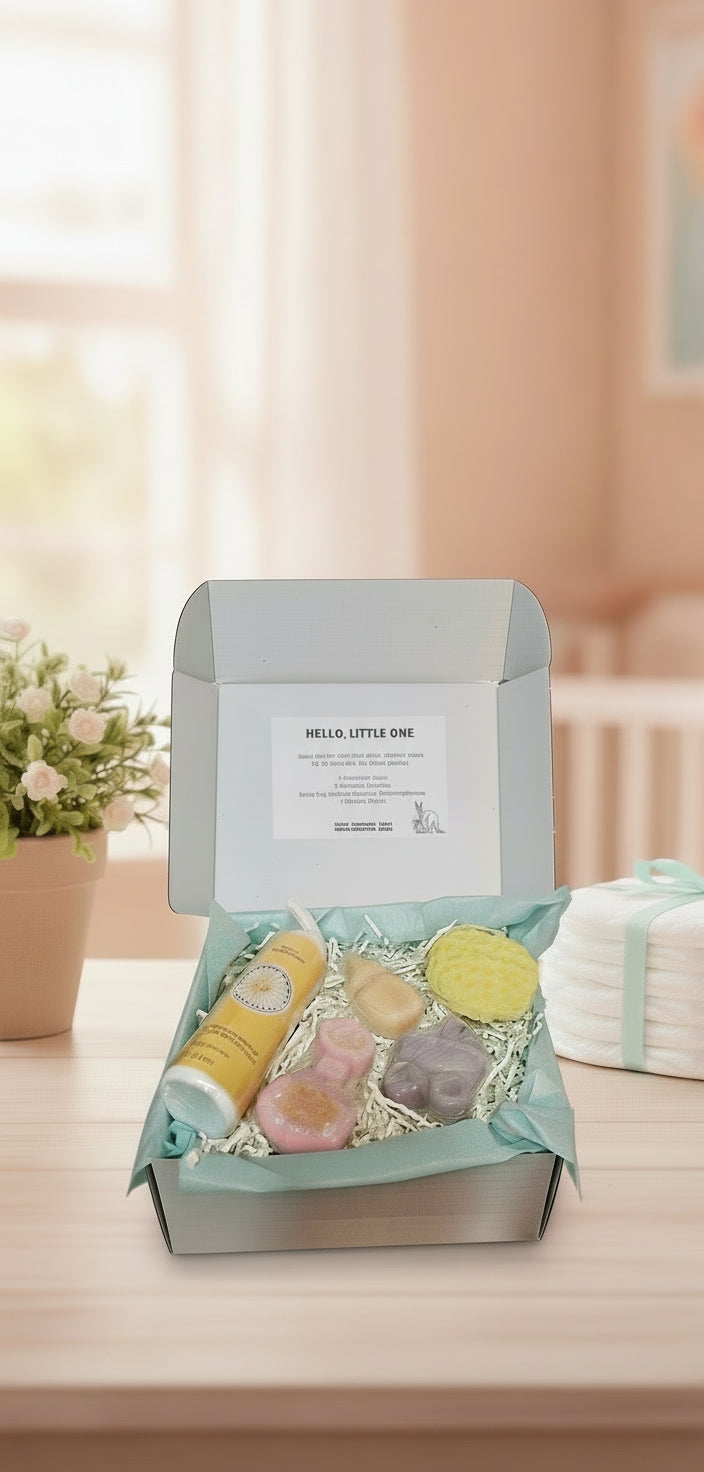 Little One Bath Time Gift Set | Baby Essentials Box