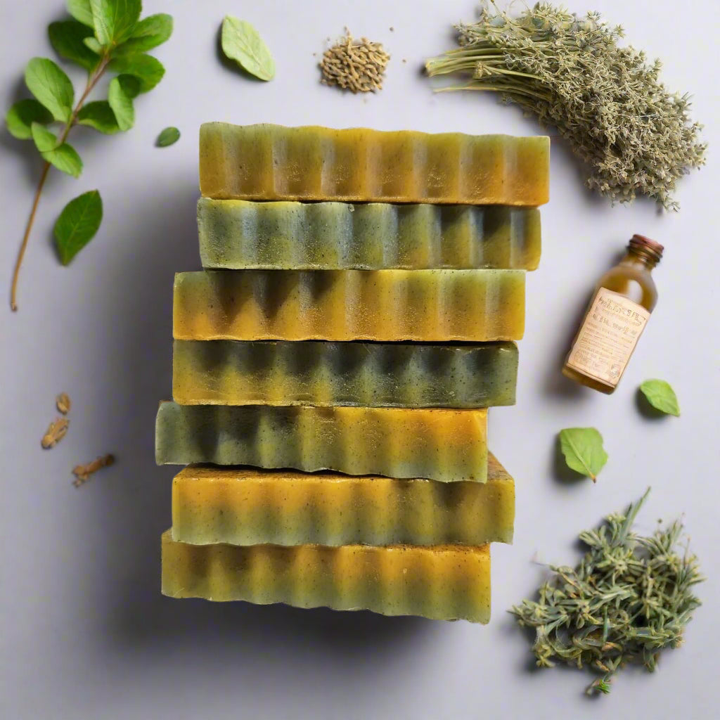 Herbal Hug | Goat Milk Soap Bar 50g | Gentle & Nourishing | Suitable for Sensitive Skin
