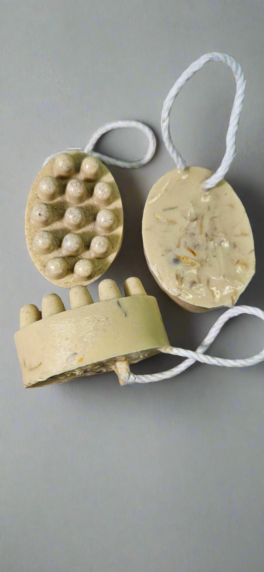 Calm & Glow | Massage Bar | Goat Milk 85g